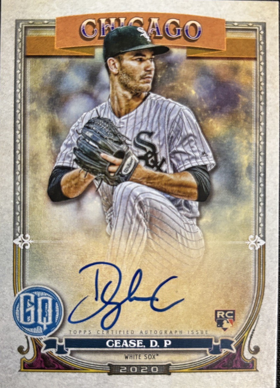 2020 Topps Gypsy Queen Dylan Cease RC Auto #GQA-DC White Sox