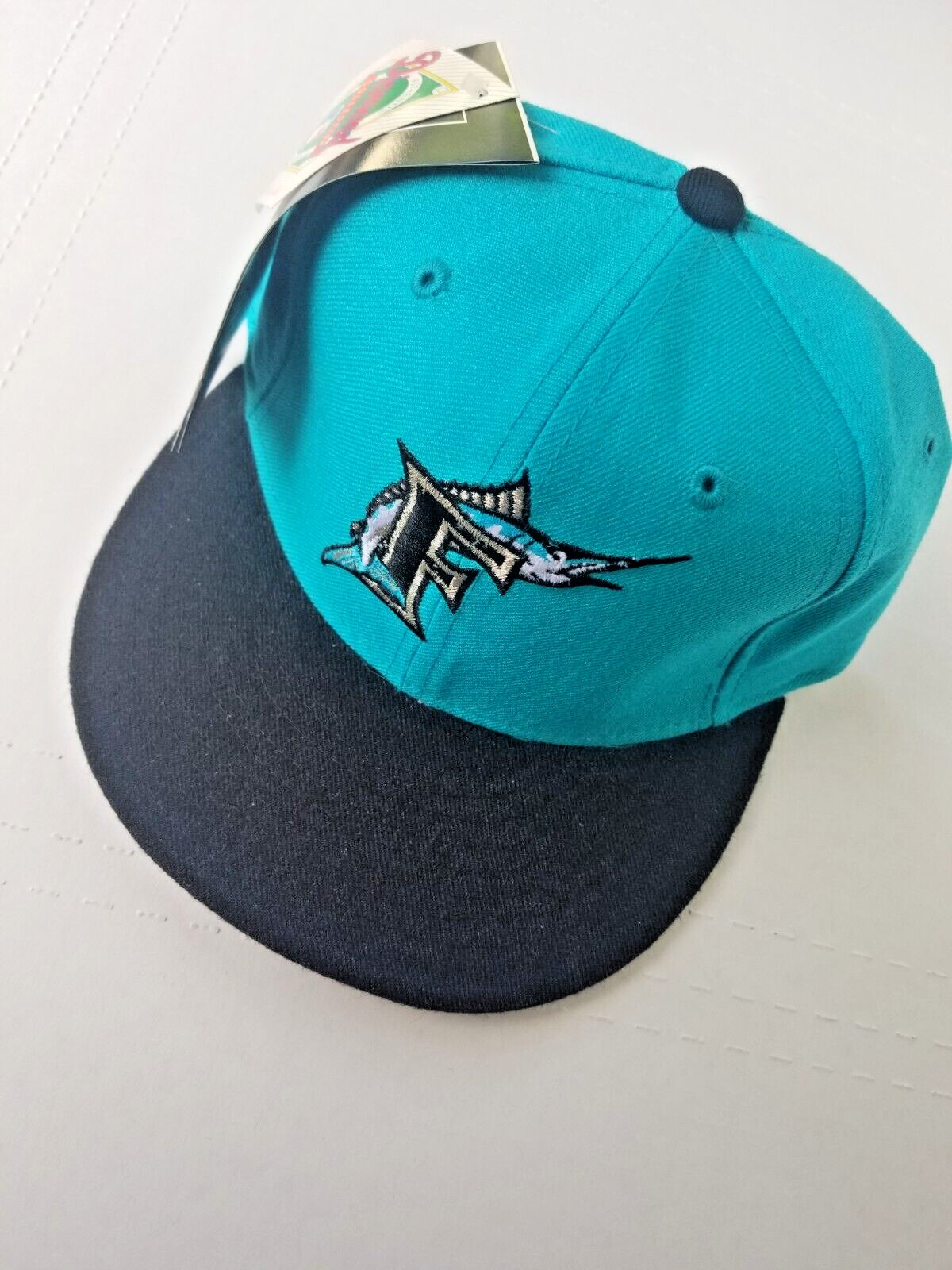 Florida Marlins New Era 5950 Pro Model Size 7 Diamond Baseball Hat Cap – NEW