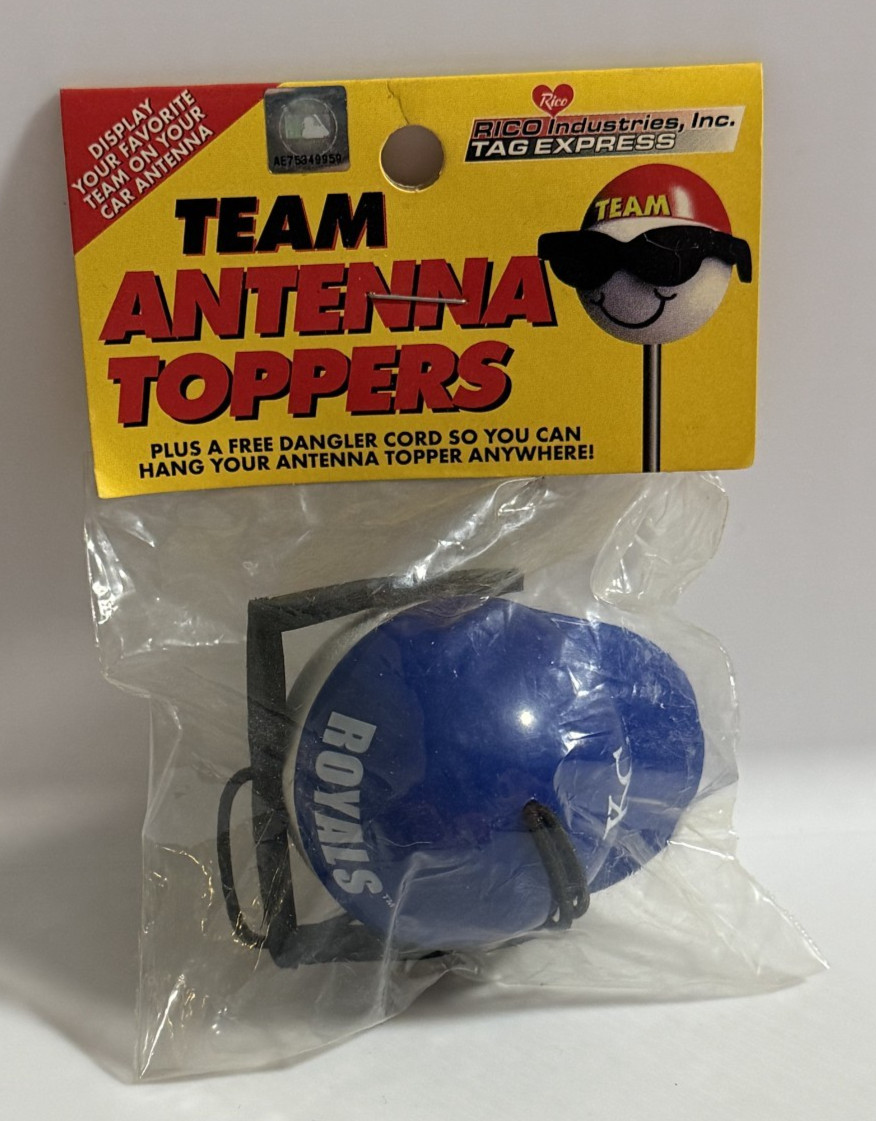 Kansas City Royals MLB Team Antenne Topper Vintage Rico Industries