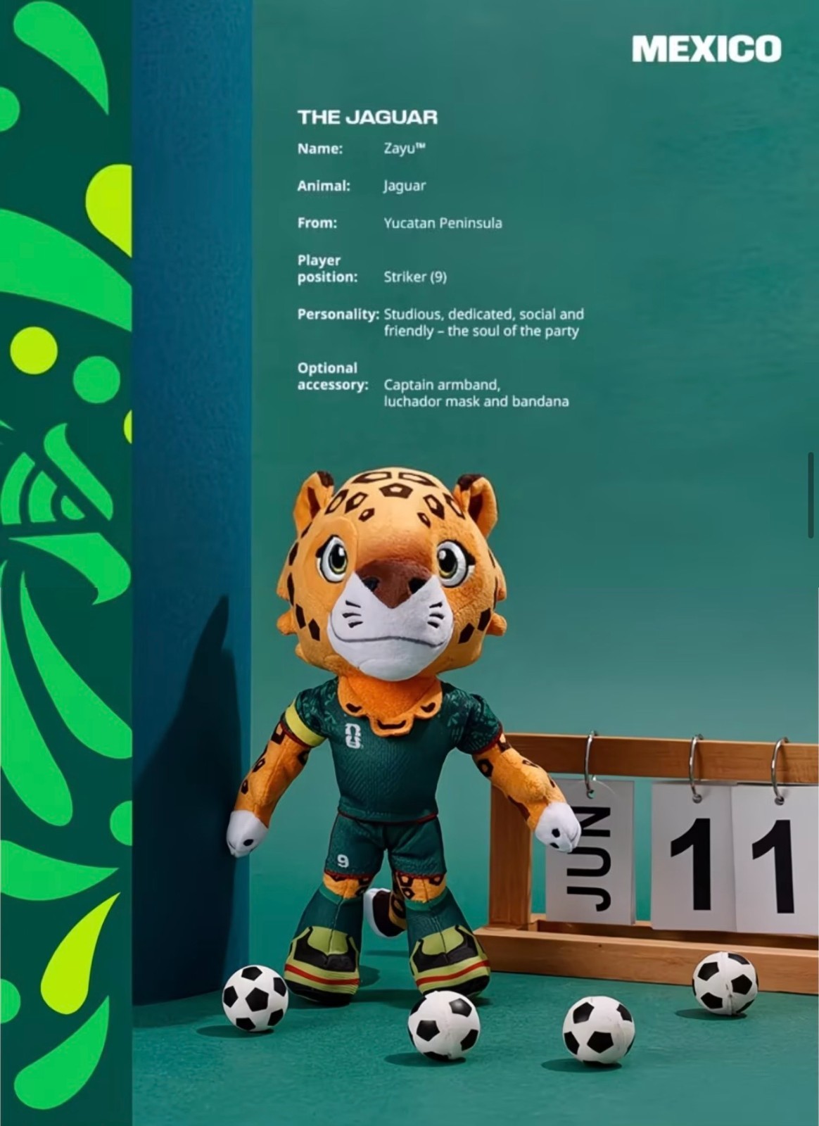 3-Pack FIFA World Cup 2026 Edition – Mascot Plush Toys – USA Canada Mexico World