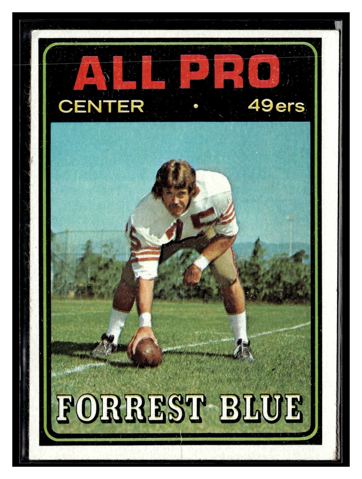 1974 Topps #124 Forrest Blue