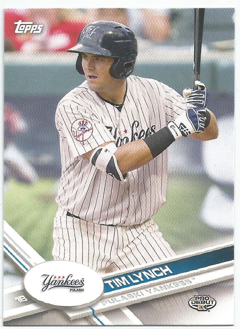 Tim Lynch New York Yankees 2017 Topps Pro Debut