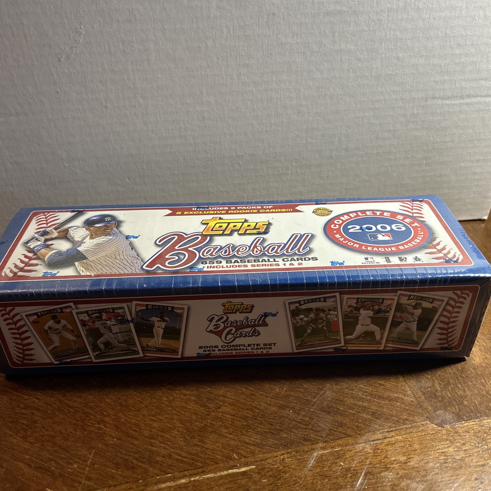 2006 Topps MLB Baseball Complete Set Series 1 & 2 Factory Sealed 659 Cards