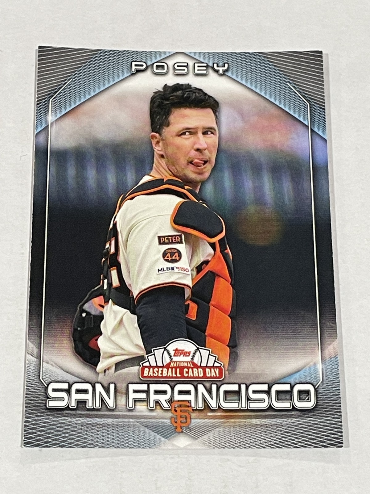 2020 Topps National Baseball Card Day #24 – Buster Posey – San Francisco Giants