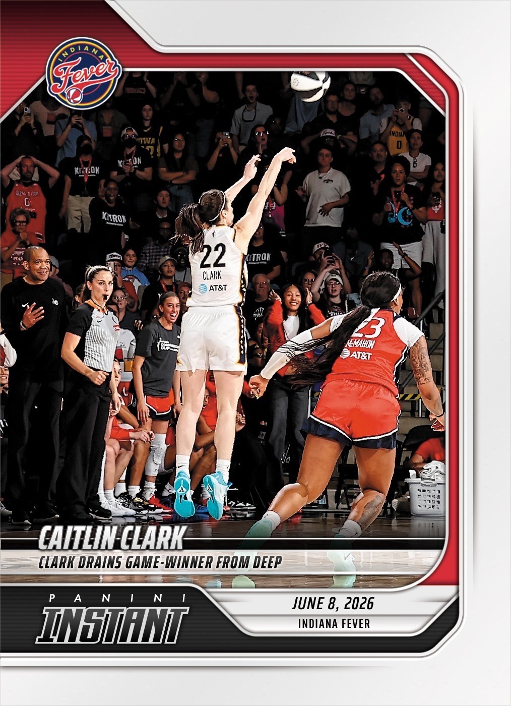 2026 Panini Instant WNBA #137 Caitlin Clark Indiana Fever – Presale