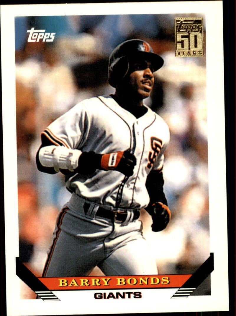 2001 Topps Traded #T139 Barry Bonds 93 Card
