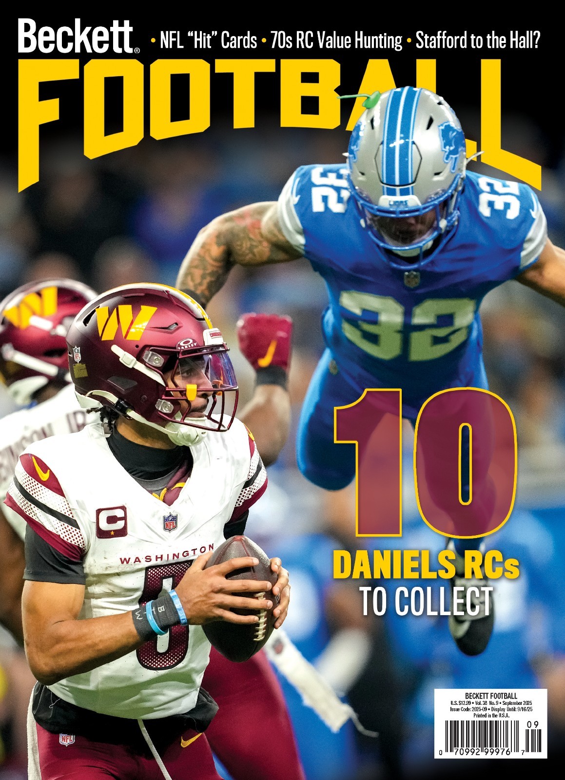 New JULY 2026 Beckett FOOTBALL CARD Price Guide with JOSH ALLEN