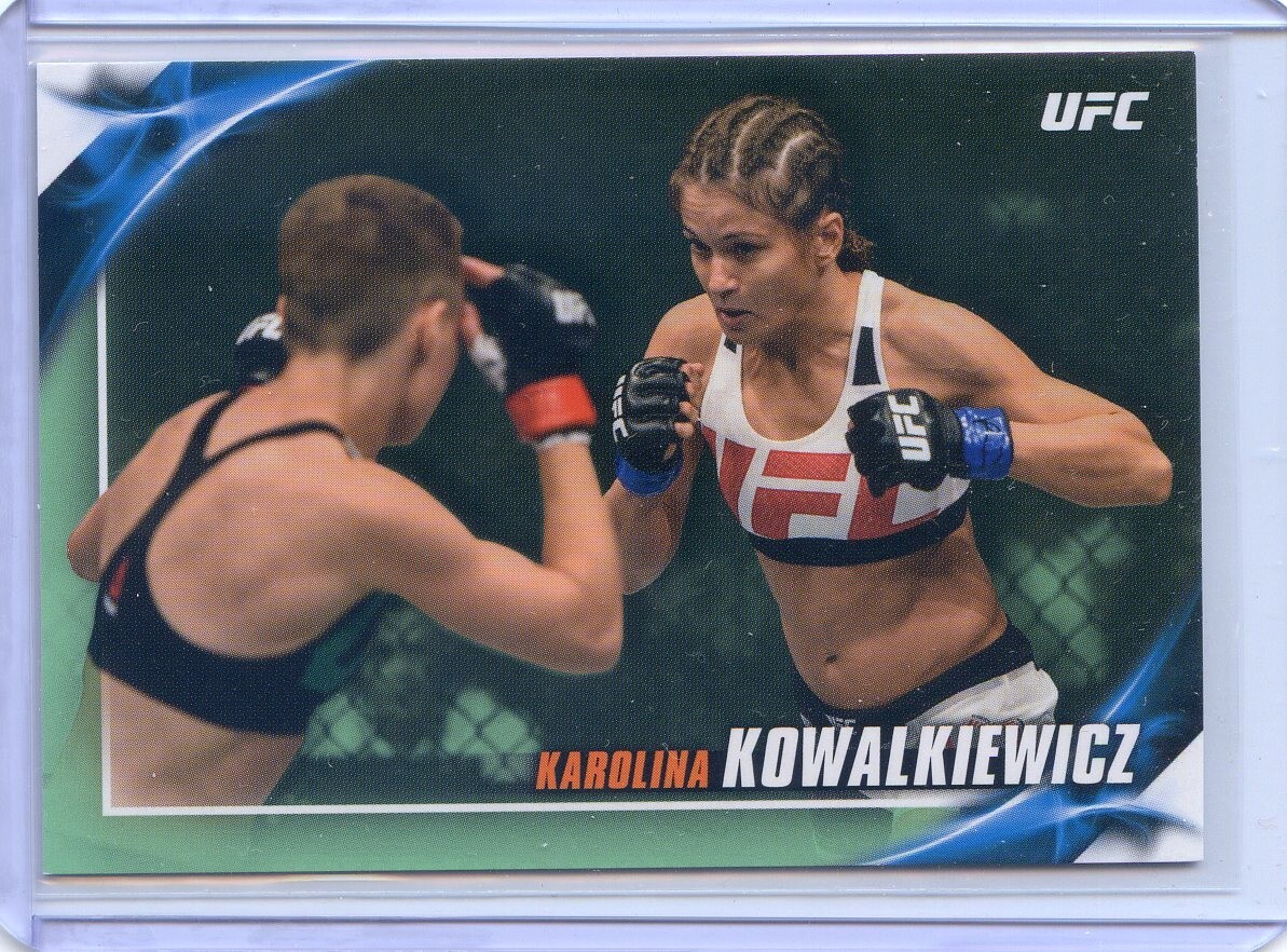 2019 Topps UFC Knockout Green #/149 Parallel NO. 51 Karolina Kowalkiewicz – Str