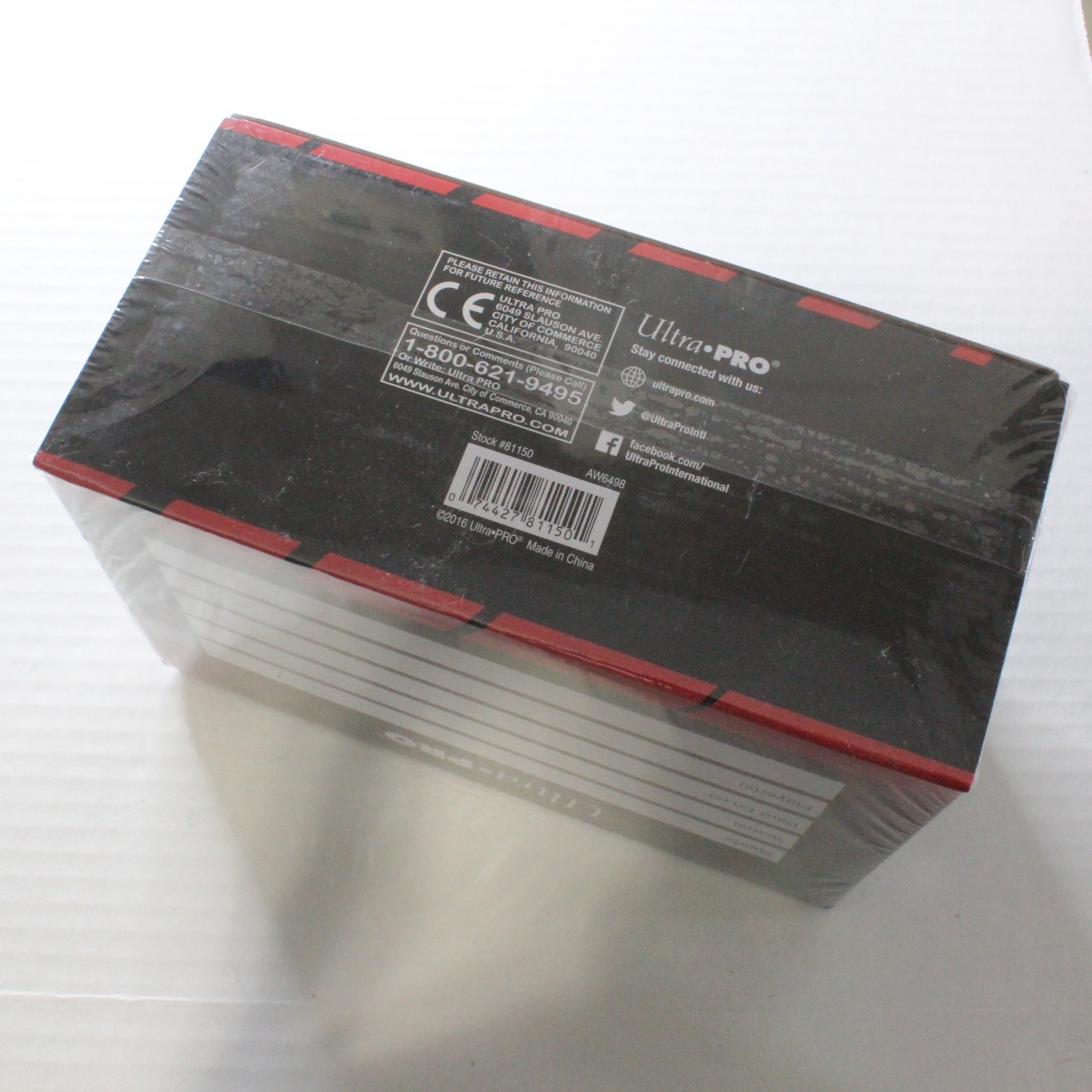 Ultra Pro Semi-Rigid Card Holder Unopened Box of 200 Standard Sized Holders New
