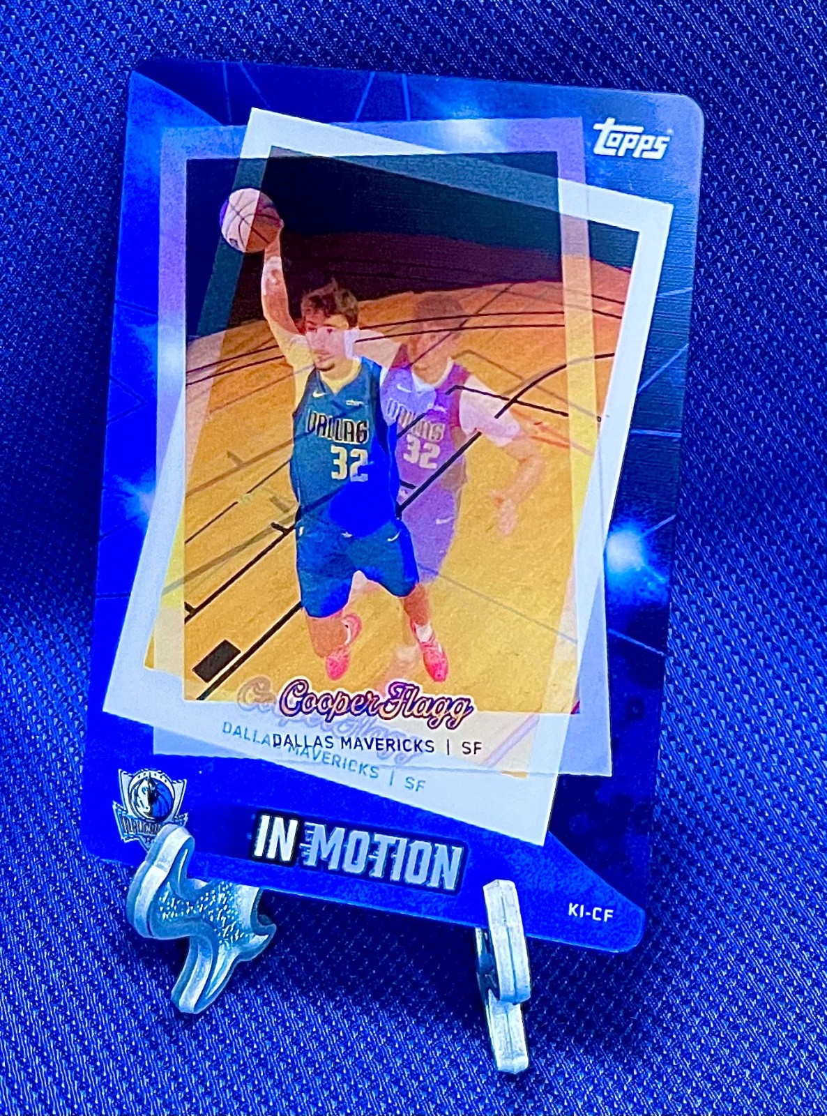 Cooper Flagg 2025 Topps Match Attax 3D IN MOTION LENTICULAR KICF RC 1:10 💎💎💎