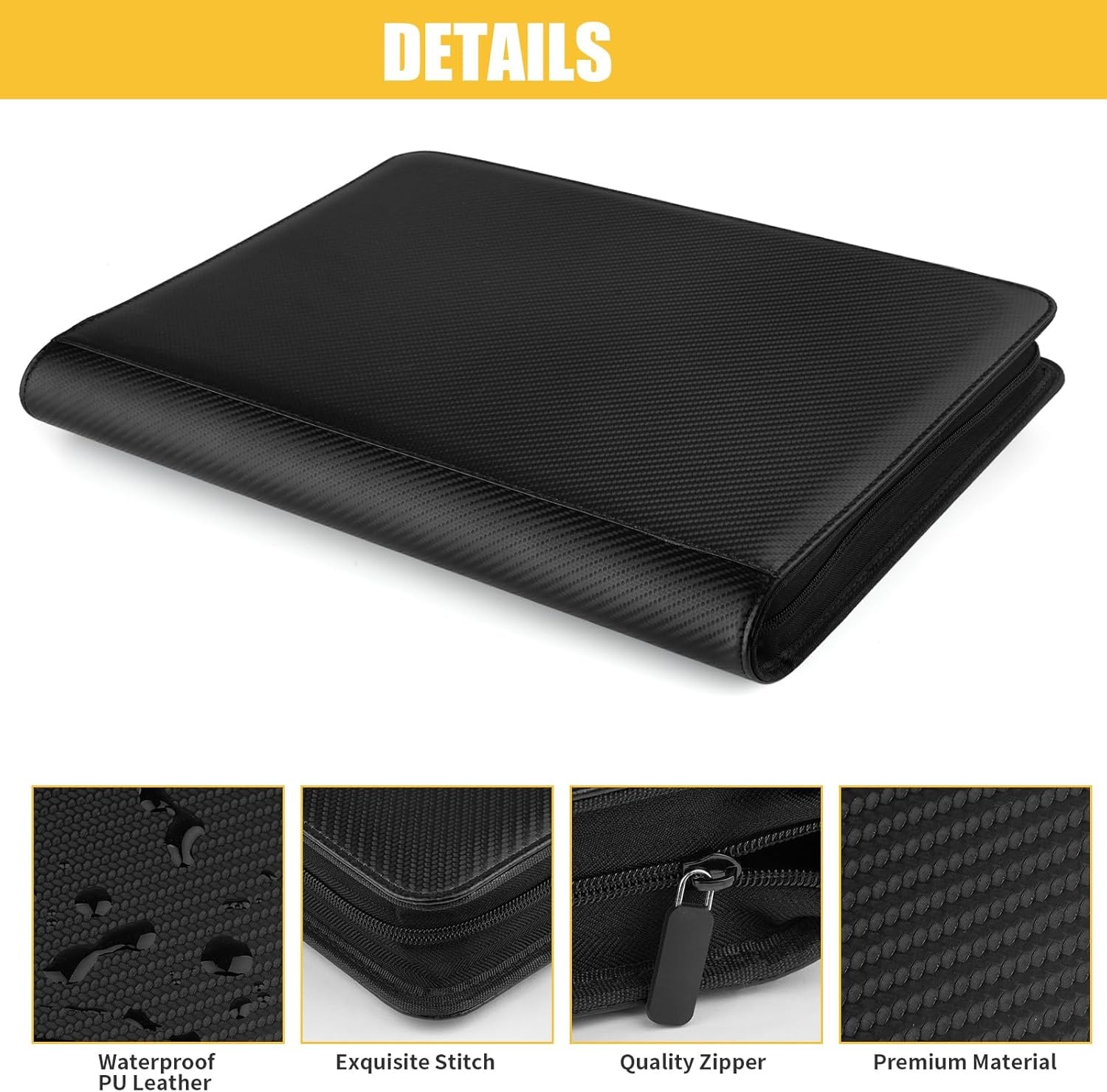 Toploader Binder Holds 288 Toploaders 9 Pocket Top Loader Binders for 3 x 4”