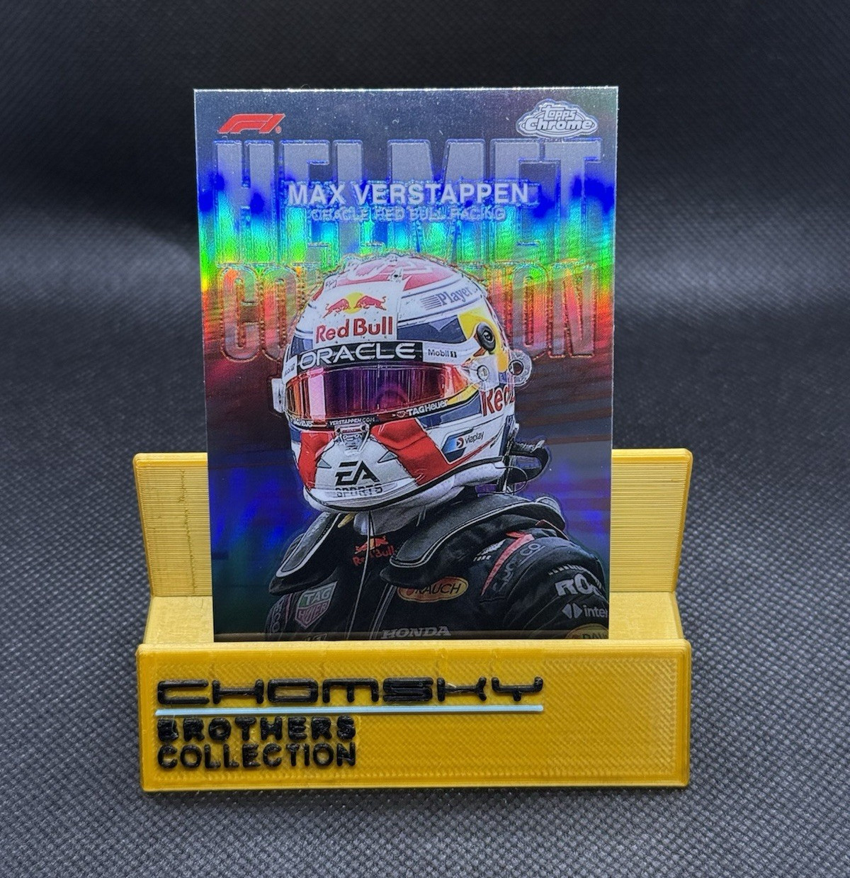 2024Topps Chrome F1 Max Verstappen Oracle Red Bull Helmet Collection HC-1