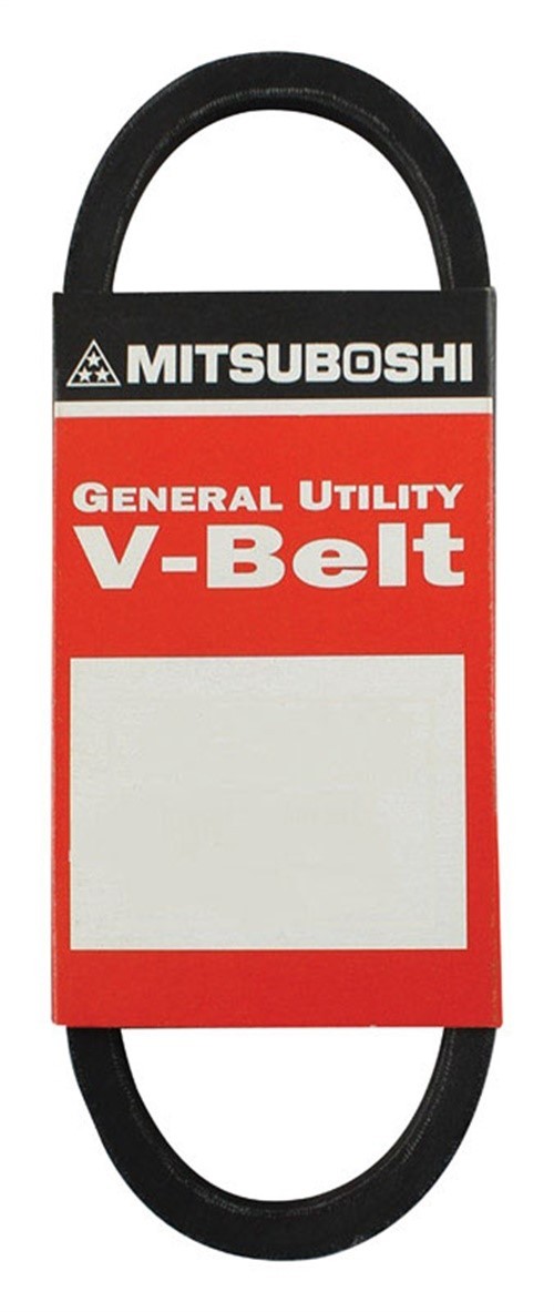 Mitsuboshi 3L180A Black V-Belt 18 L x 0.38 W in. for Fractional Horsepower Motor