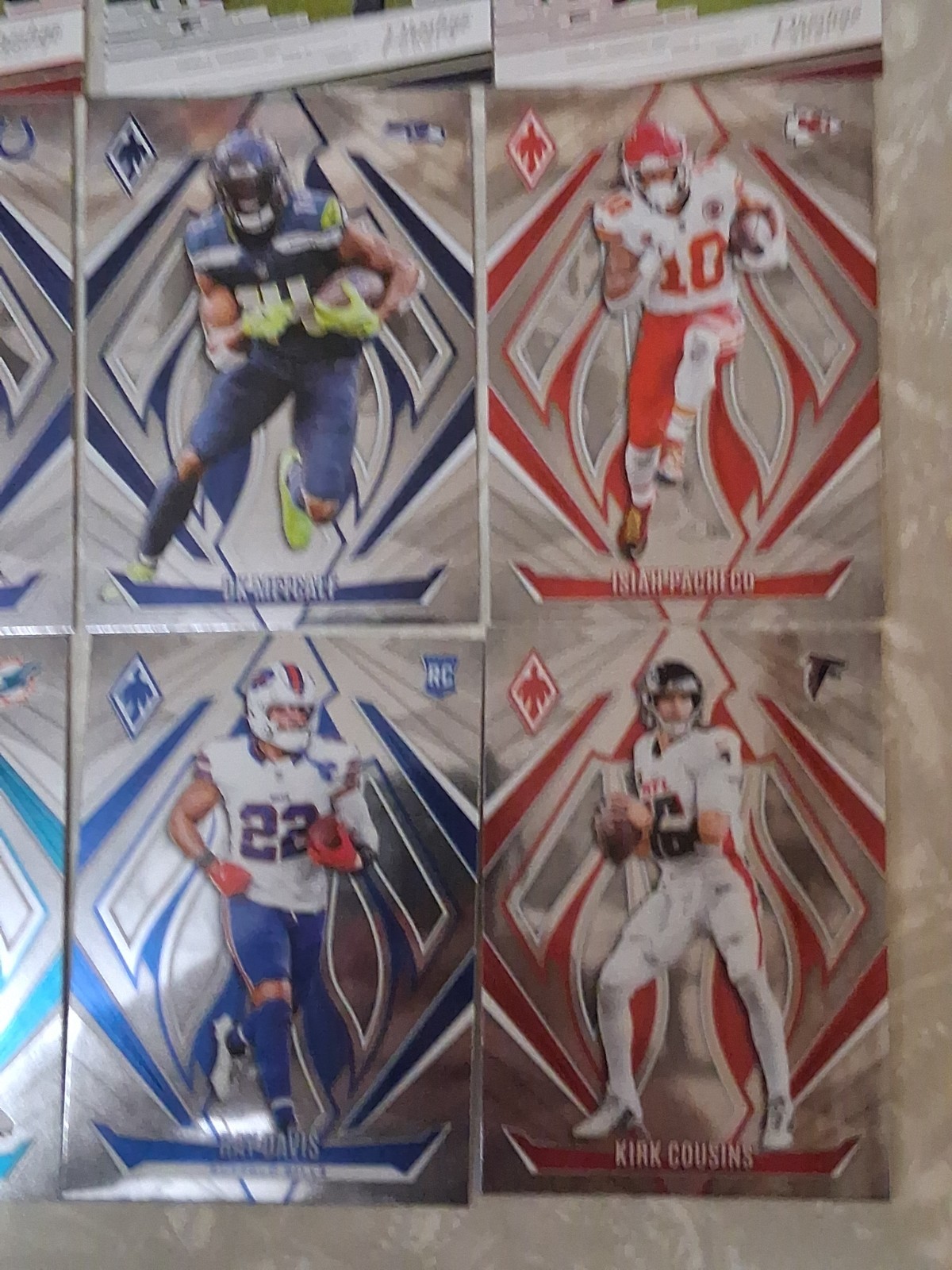 30 Card Lot Of Mixed Football Cards Look At Pics B9