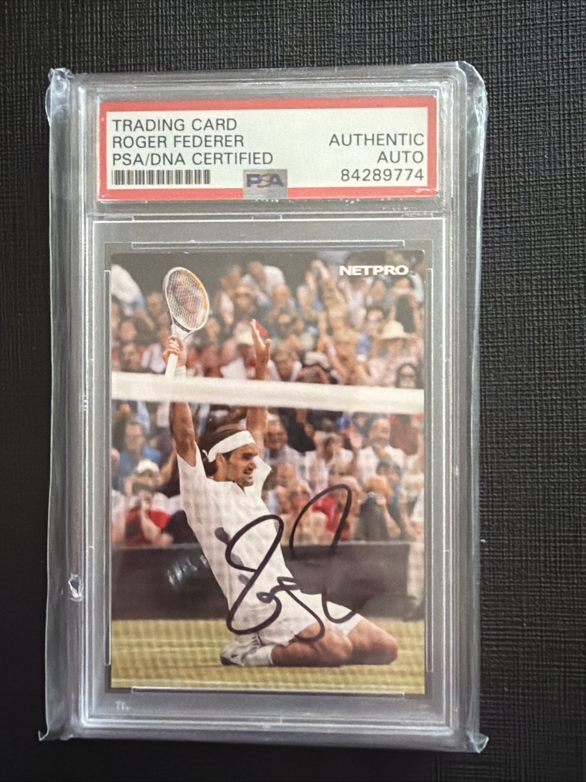 2003 NetPro Roger Federer PSA/DNA Certified Authentic Auto