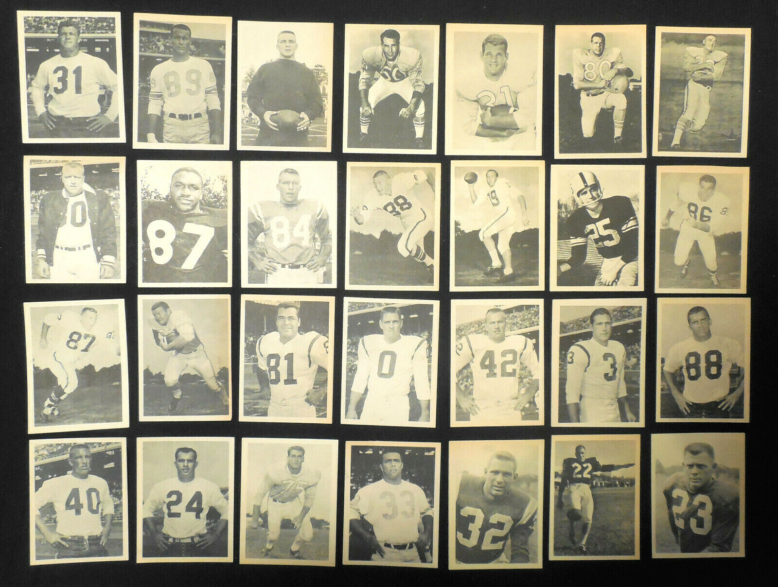 1961/62 Fleer Wallet photos U PICK Ameche Mitchell Crow Mix Wright Layne etc