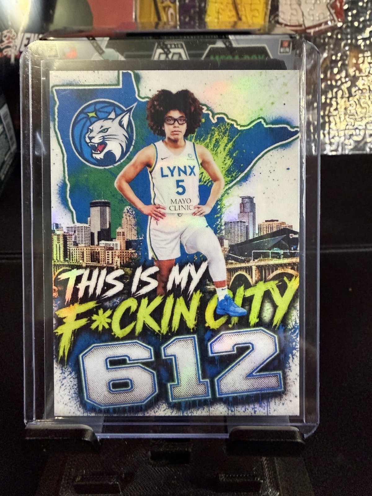 Olivia Miles “ This is My City” CUSTOM Novelty Card.
