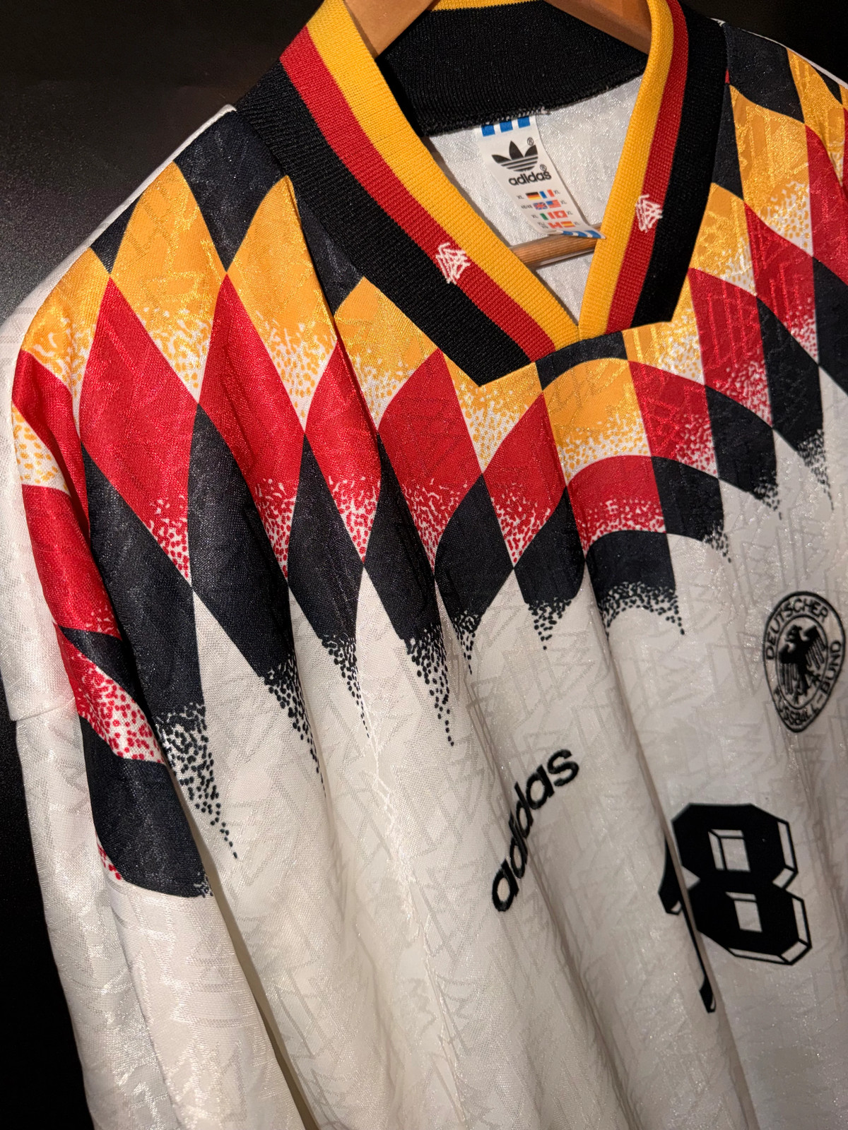 GERMANY KLINSMANN 1994-1995 ORIGINAL JERSEY Size XL