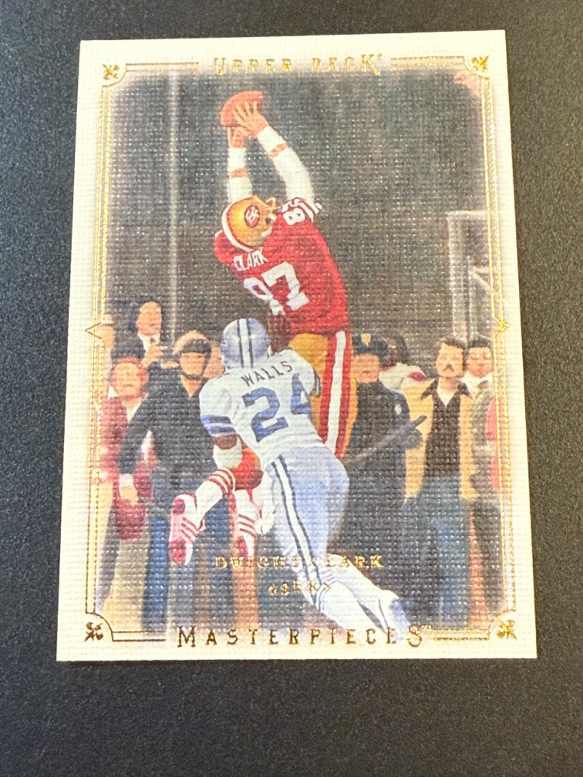 2008 Upper Deck Masterpieces Dwight Clark #28