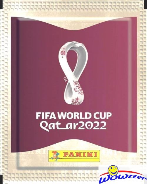 (10) 2022 Panini World Cup Qatar Factory Sealed Pack-50 Stickers! IMPORTED!