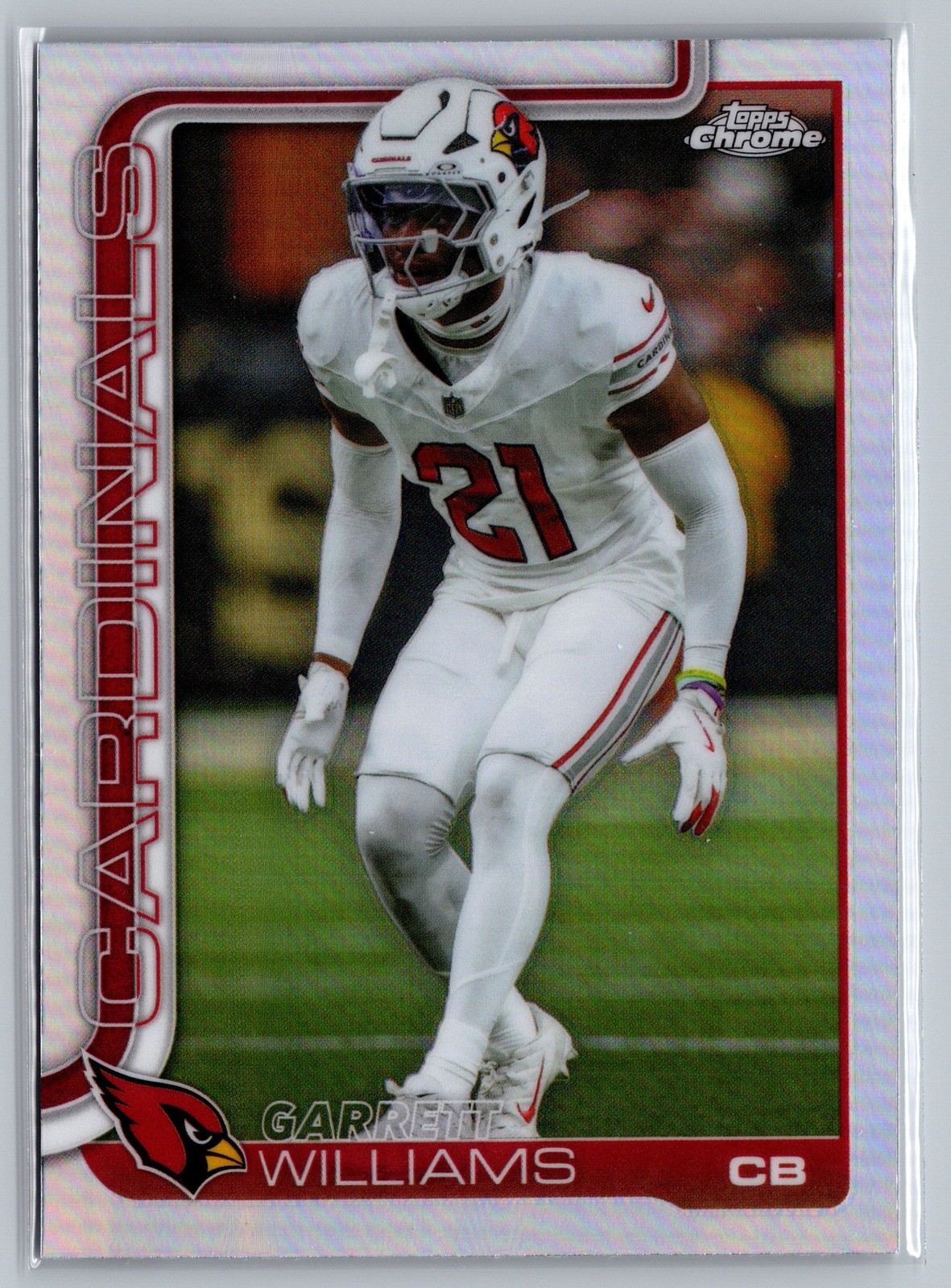 2025 Topps Chrome #6 Garrett Williams Refractor