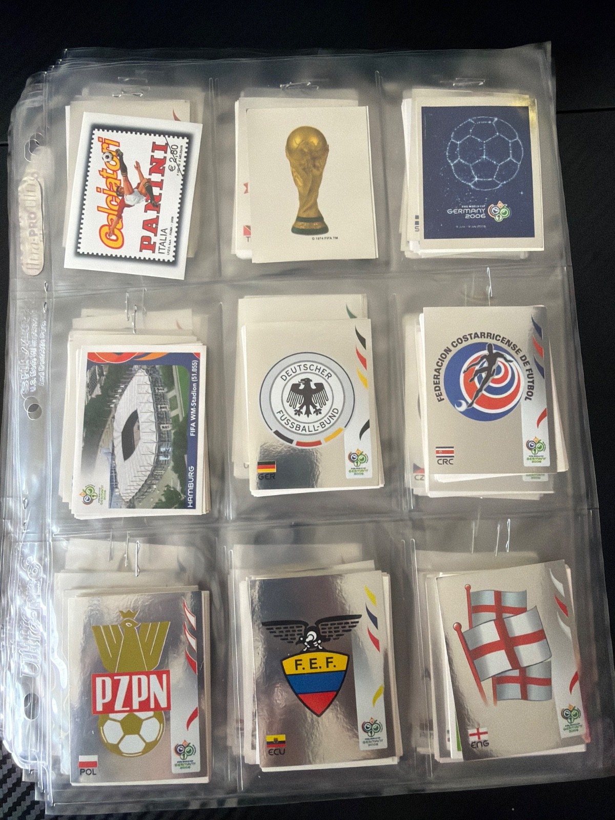 Panini FIFA World Cup Germany 2006 Official Licensed Sticker FULL SET W/596
