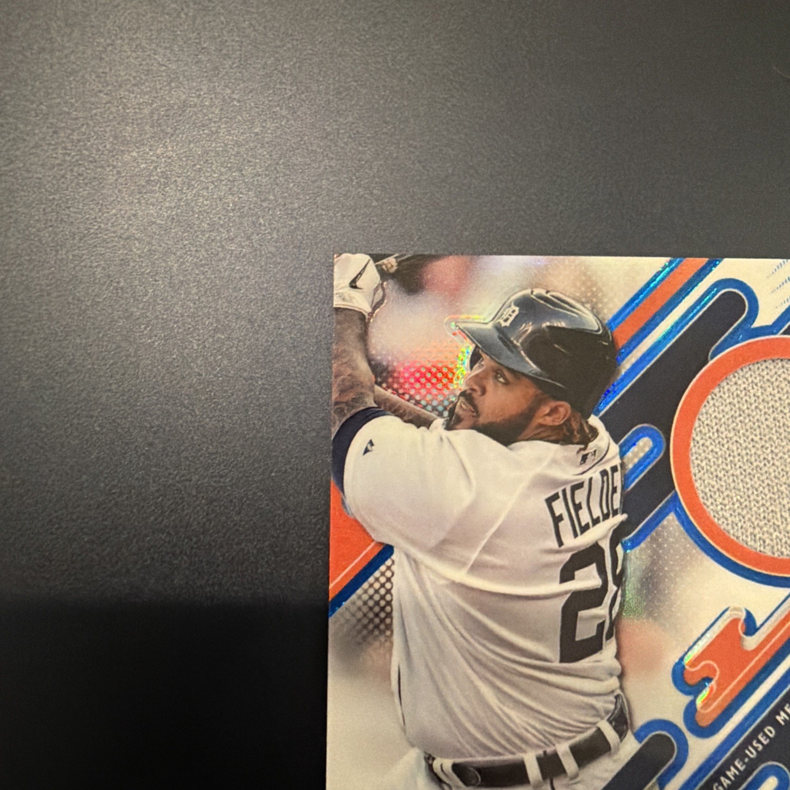 2025 Topps Pristine – Prince Fielder #PPAR-PF Blue Refractor /75 (AU, MEM)