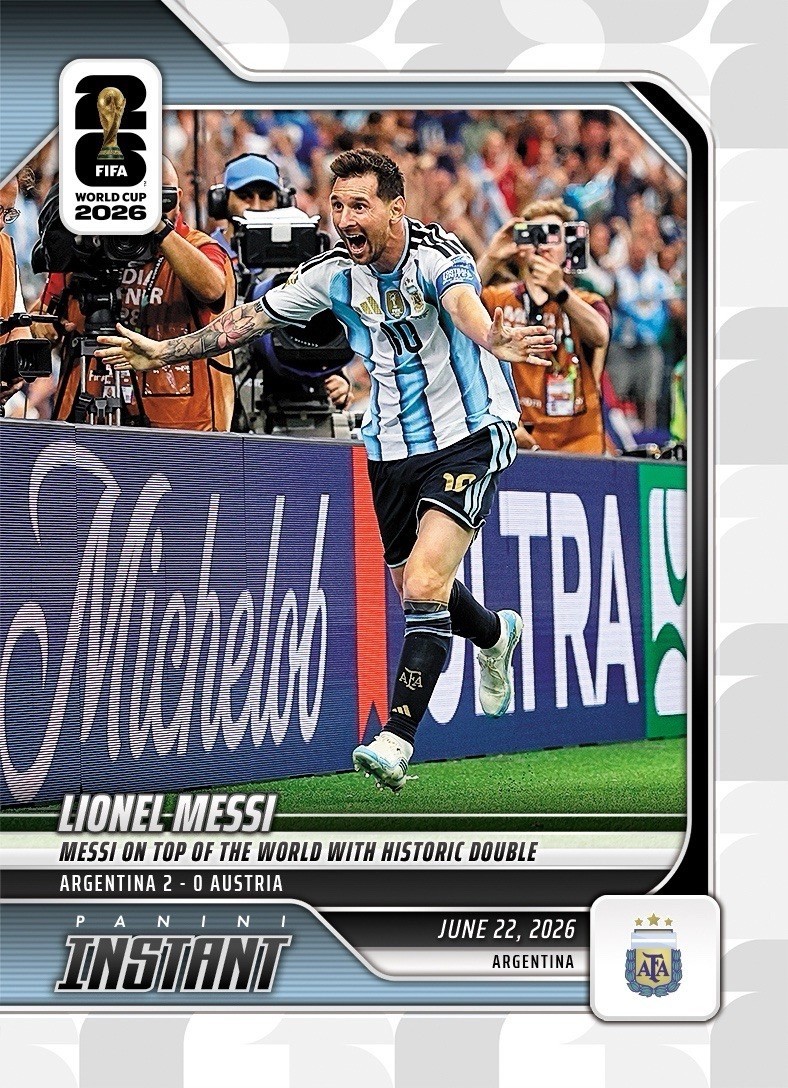2026 Panini Instant FIFA World Cup #89 Lionel Messi Argentina PRESALE