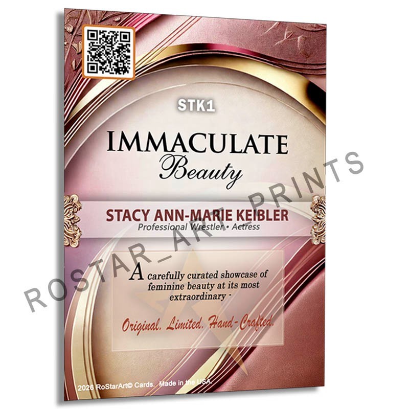 STACY KEIBLER Glamor Beauty Card GOF Rostar CUSTOM SP Card STK1
