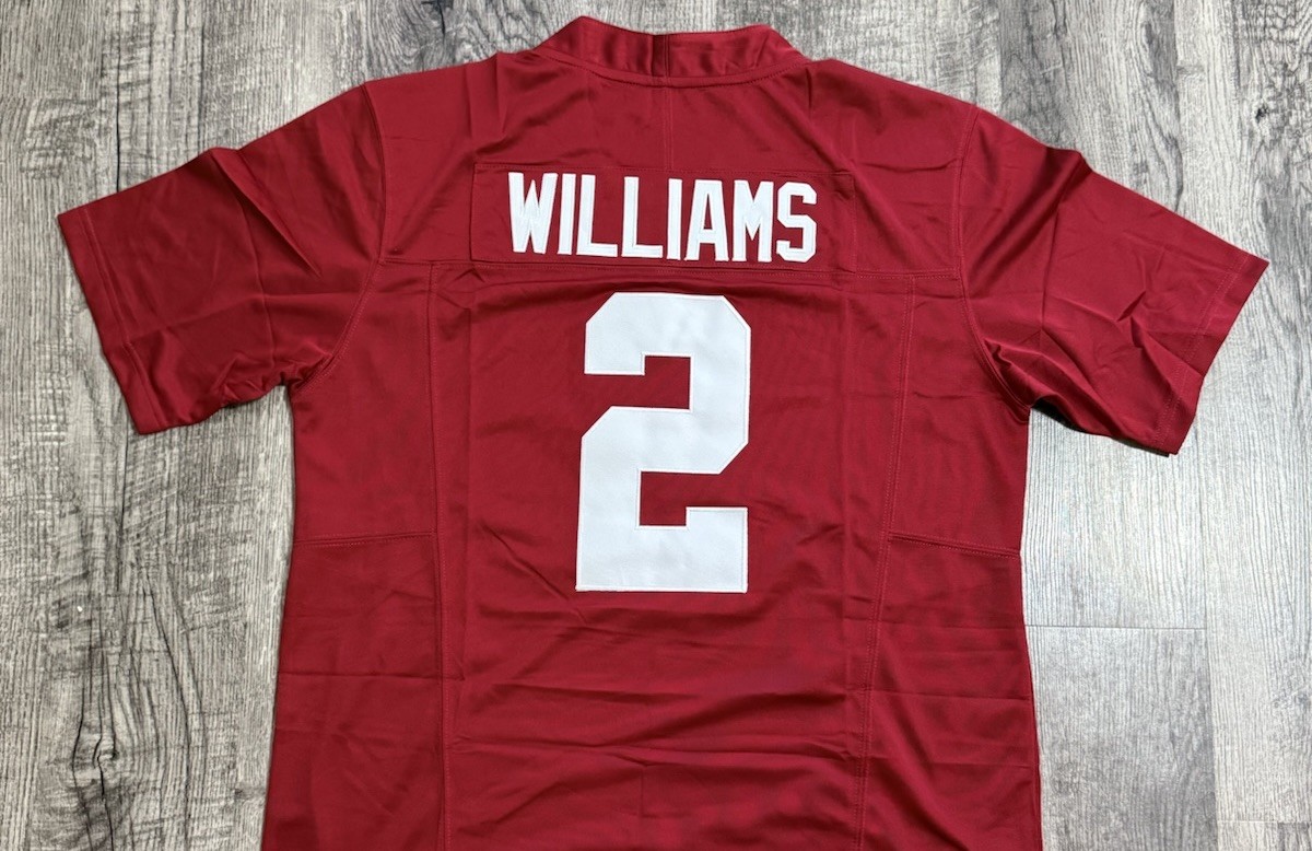 Ryan Williams Alabama Crimson Tide Red Jersey Men’s Size S-XXL