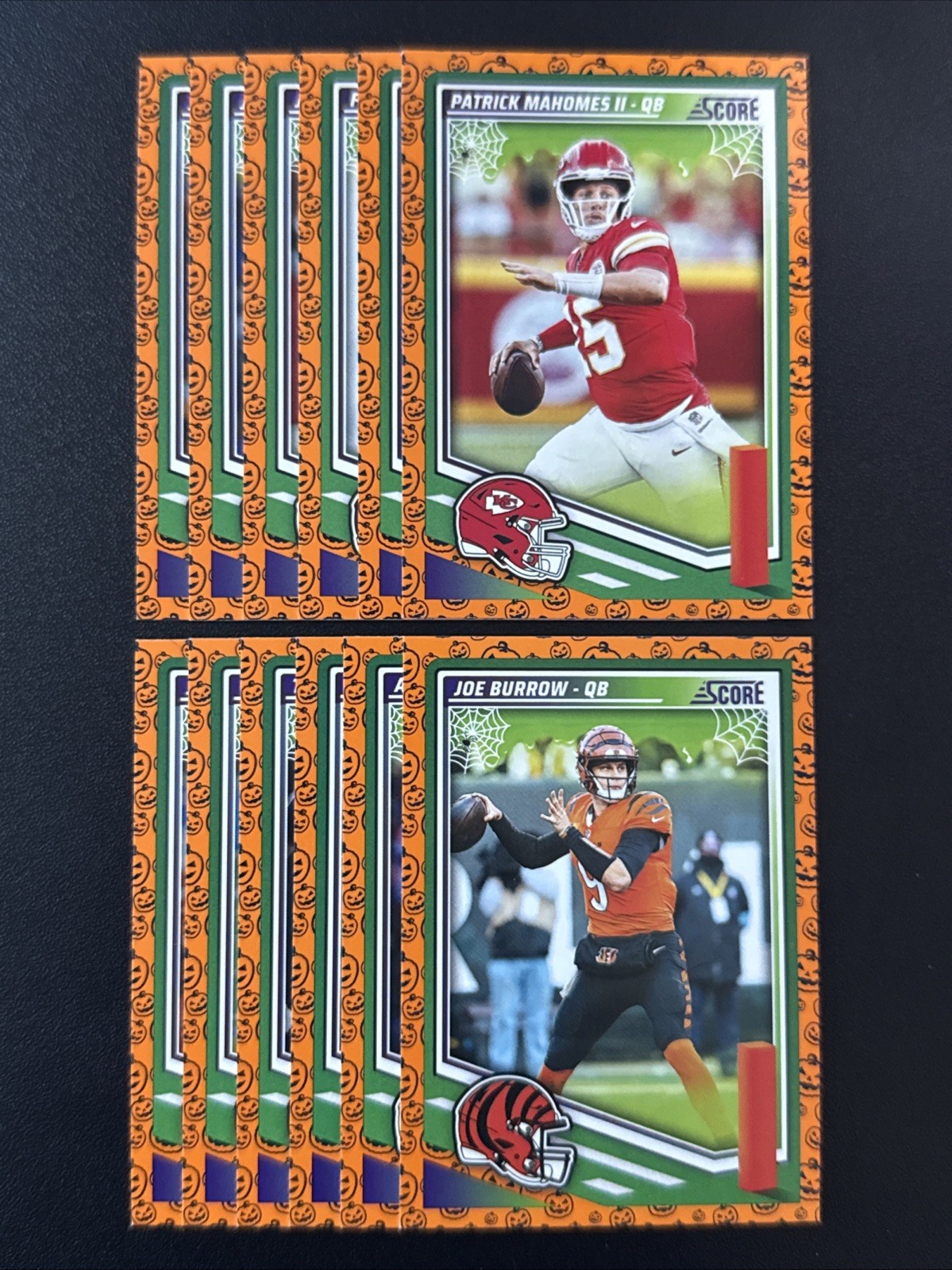 2025 Panini Score Score-A-Treat ORANGE PUMPKIN NFL Cards You Pick/Choose READ*