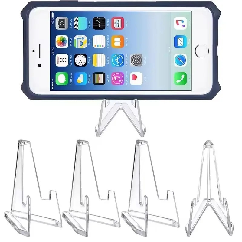 1-30Pcs Pack Clear Card Stands, Arcylic Card Display for Sports Graded