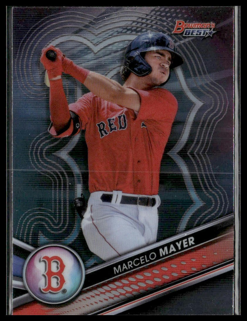 Marcelo Mayer 2022 Bowman’s Best Top Prospects #TP-8 Boston Red Sox