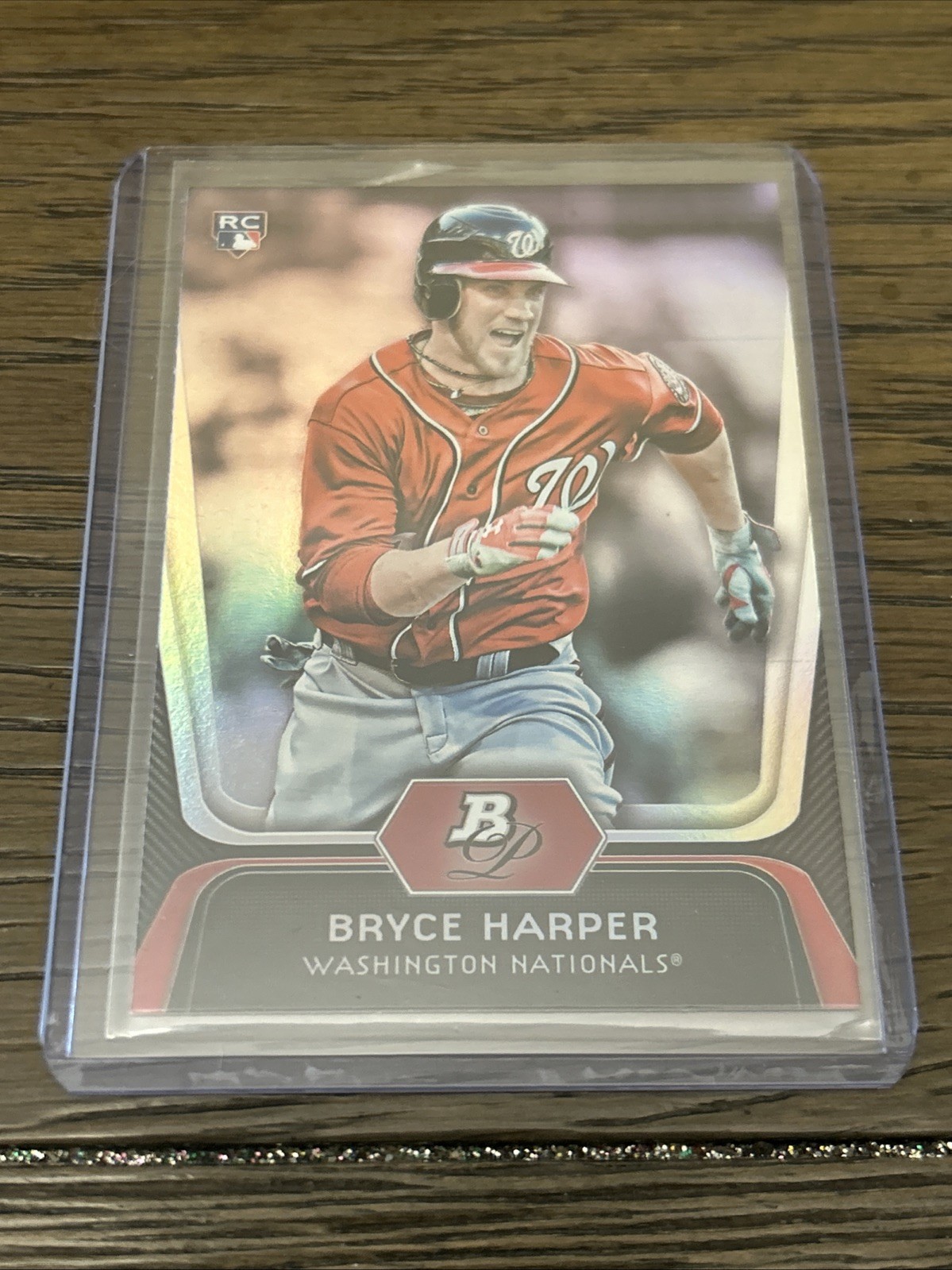 2012 Bowman Platinum Refractor Bryce Harper Rookie Card RC
