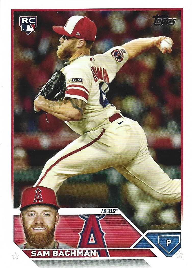 2023 Topps Update Sam Bachman Rookie Card #US238