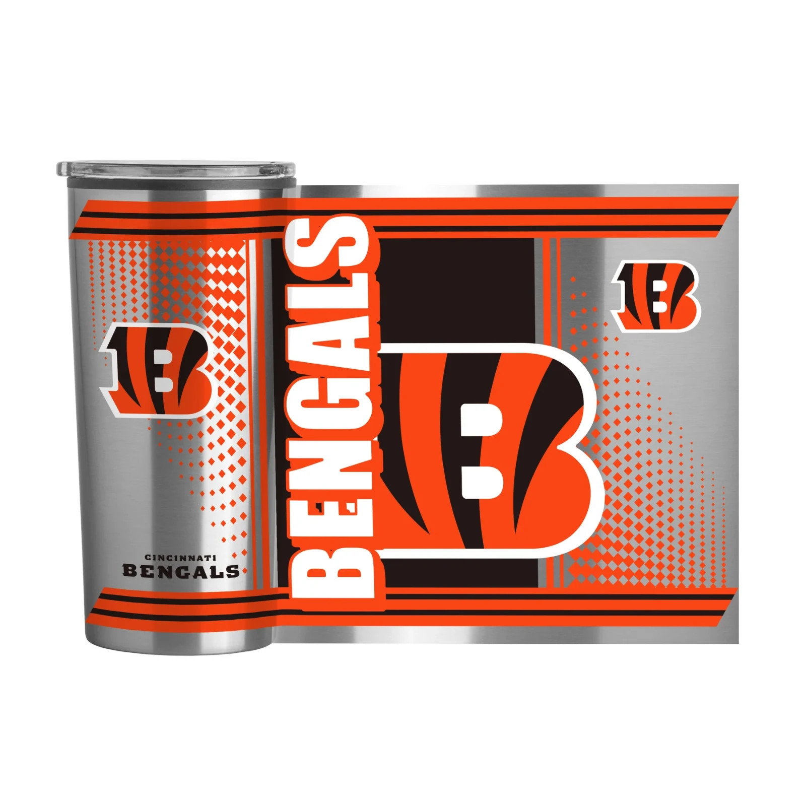 Cincinnati Bengals Hero 20oz Stainless Insulated Tumbler NFL BRAND NEW FREE SHIP