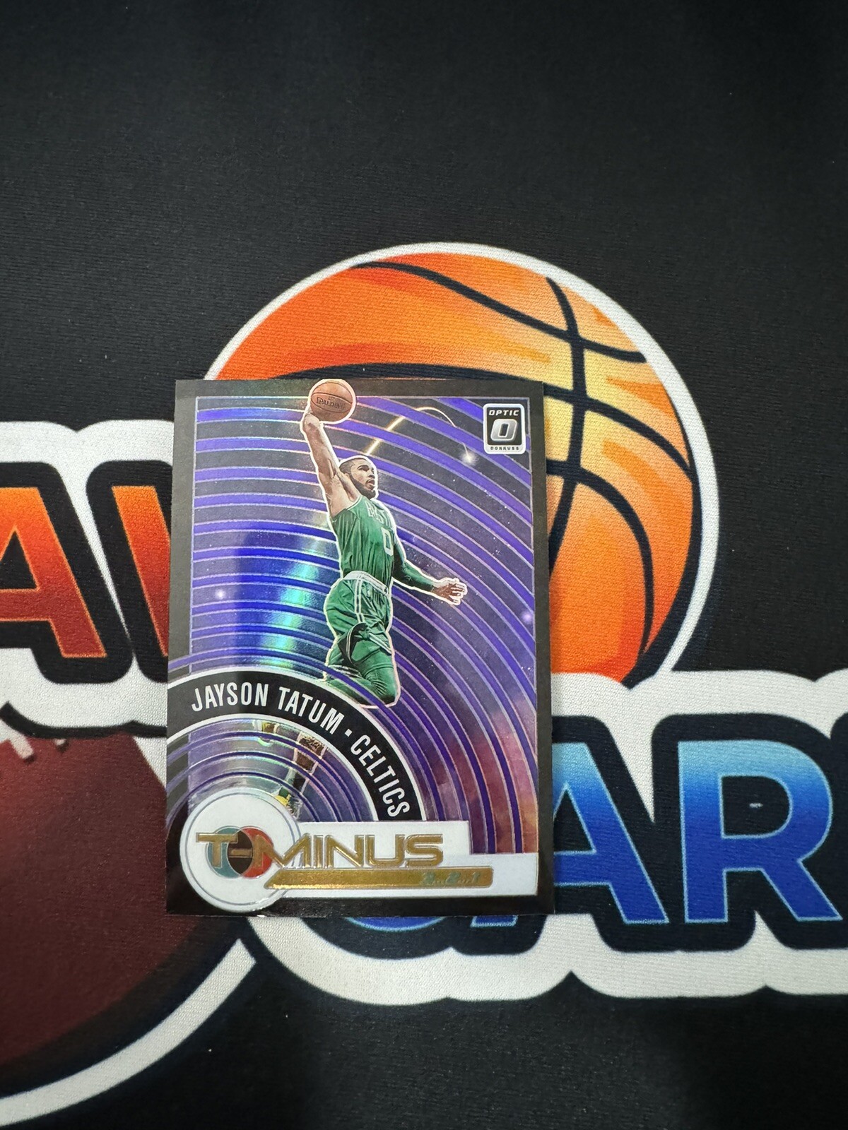 JAYSON TATUM 2020-21 DONRUSS OPTIC T-MINUS 3 2 1 PURPLE PRIZM CELTICS