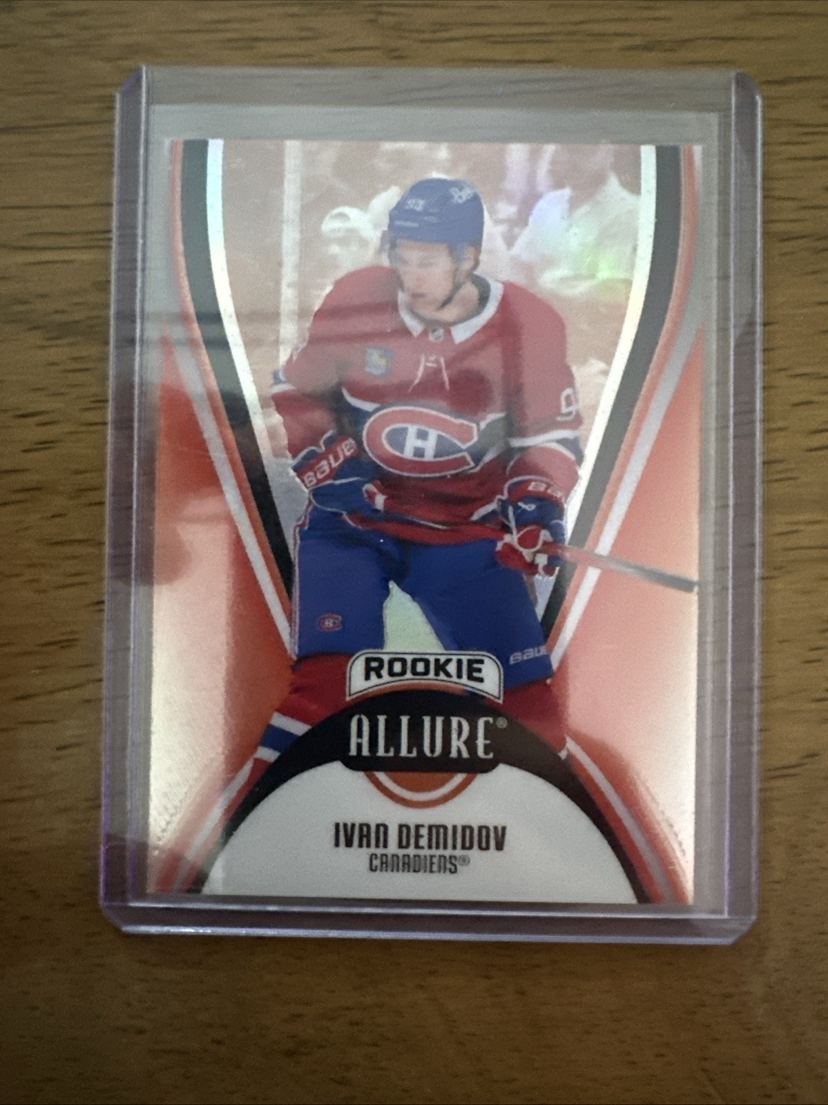 2025-26 Upper Deck Allure – Rookies Ivan Demidov #110 Red Rainbow (RC)