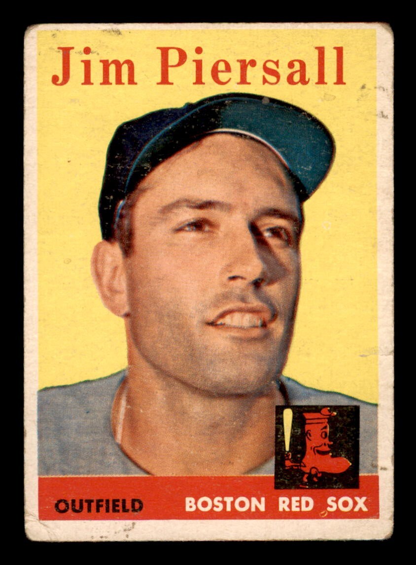 1958 Topps Baseball #280 Jim Piersall PR *d2