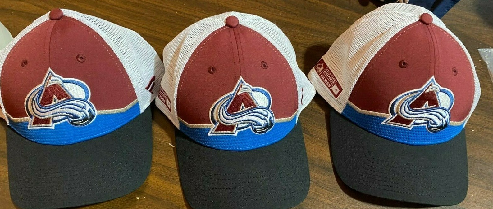 Fanatics Used Colorado Avalanche 2020-21 Regular Season Hat Alex Newhook Rookie