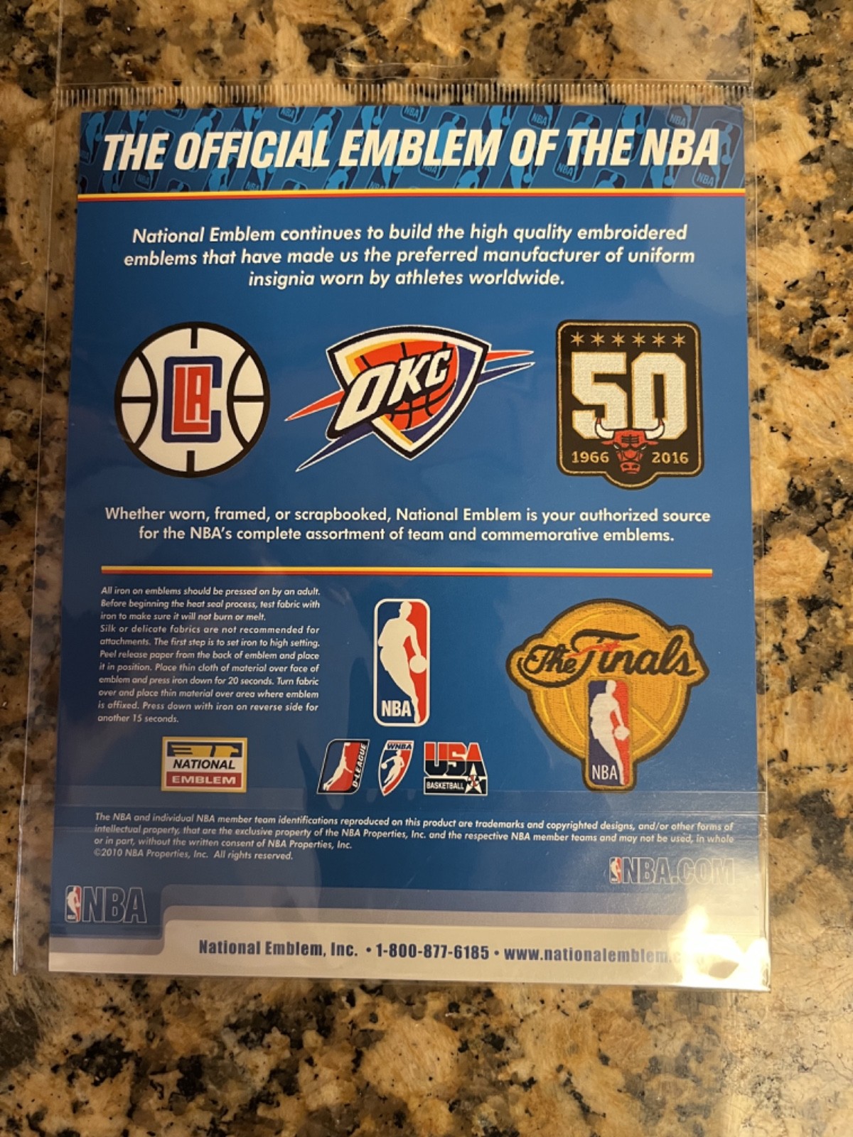 New NBA The Finals Jersey Patch Official National Emblem