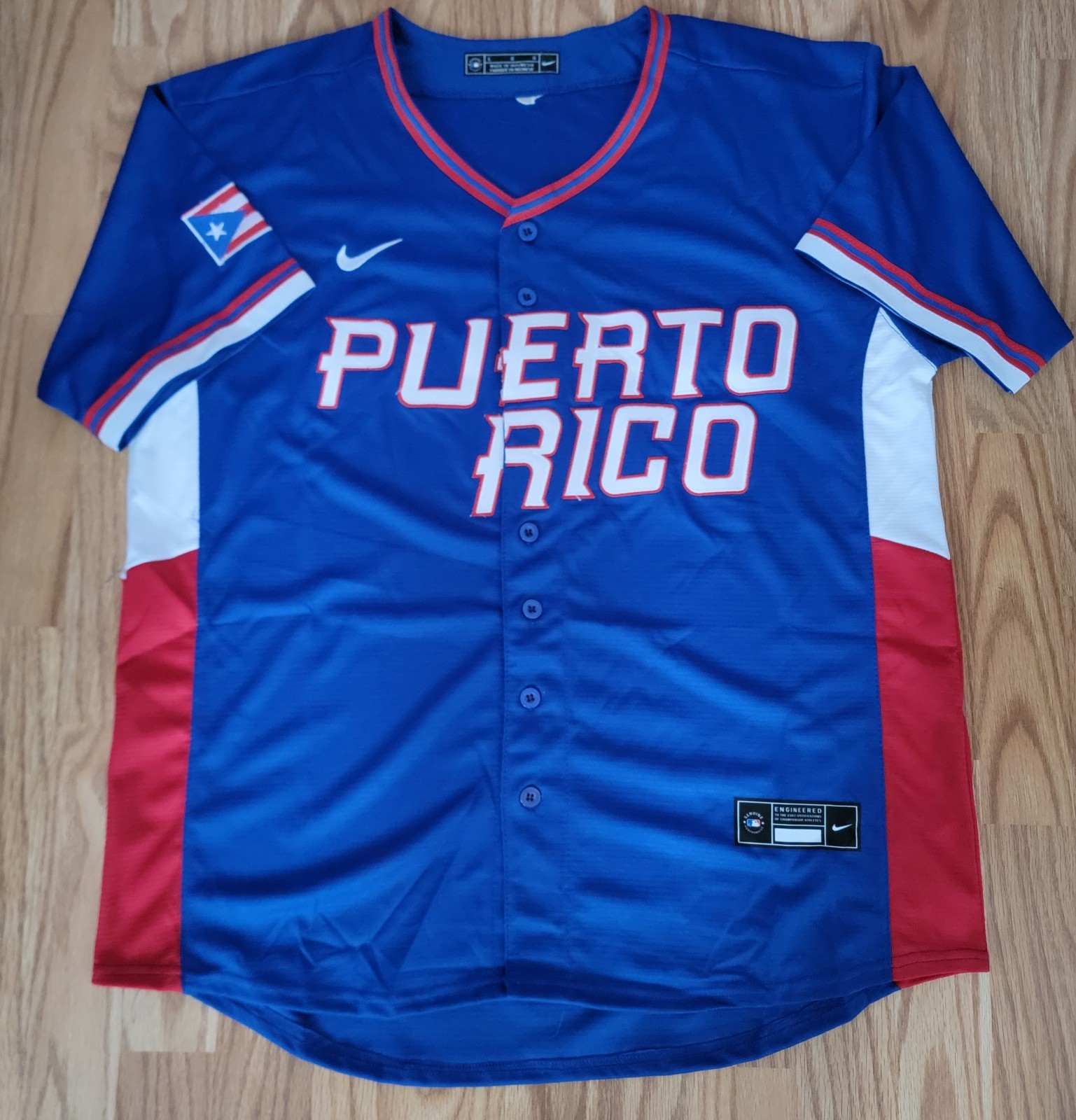 PUERTO RICO WORLD BASEBALL CLASSIC WBC JERSEY NEW ALL STITCHED XL 🇵🇷🇵🇷🇵🇷