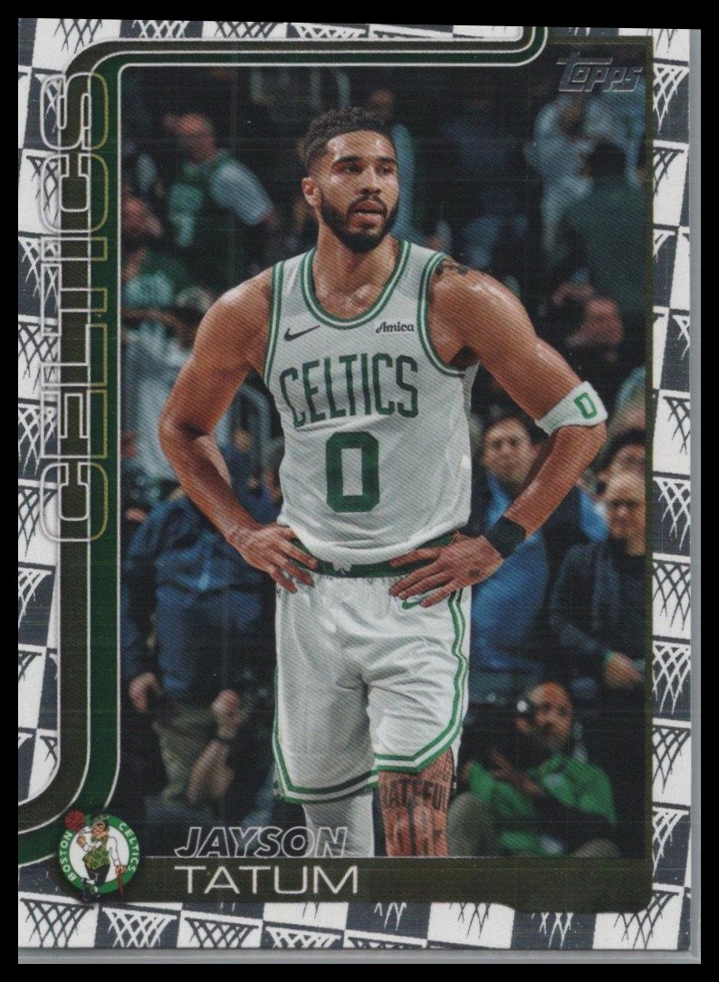 2025-26 Topps #1 Jayson Tatum Season Tip Off