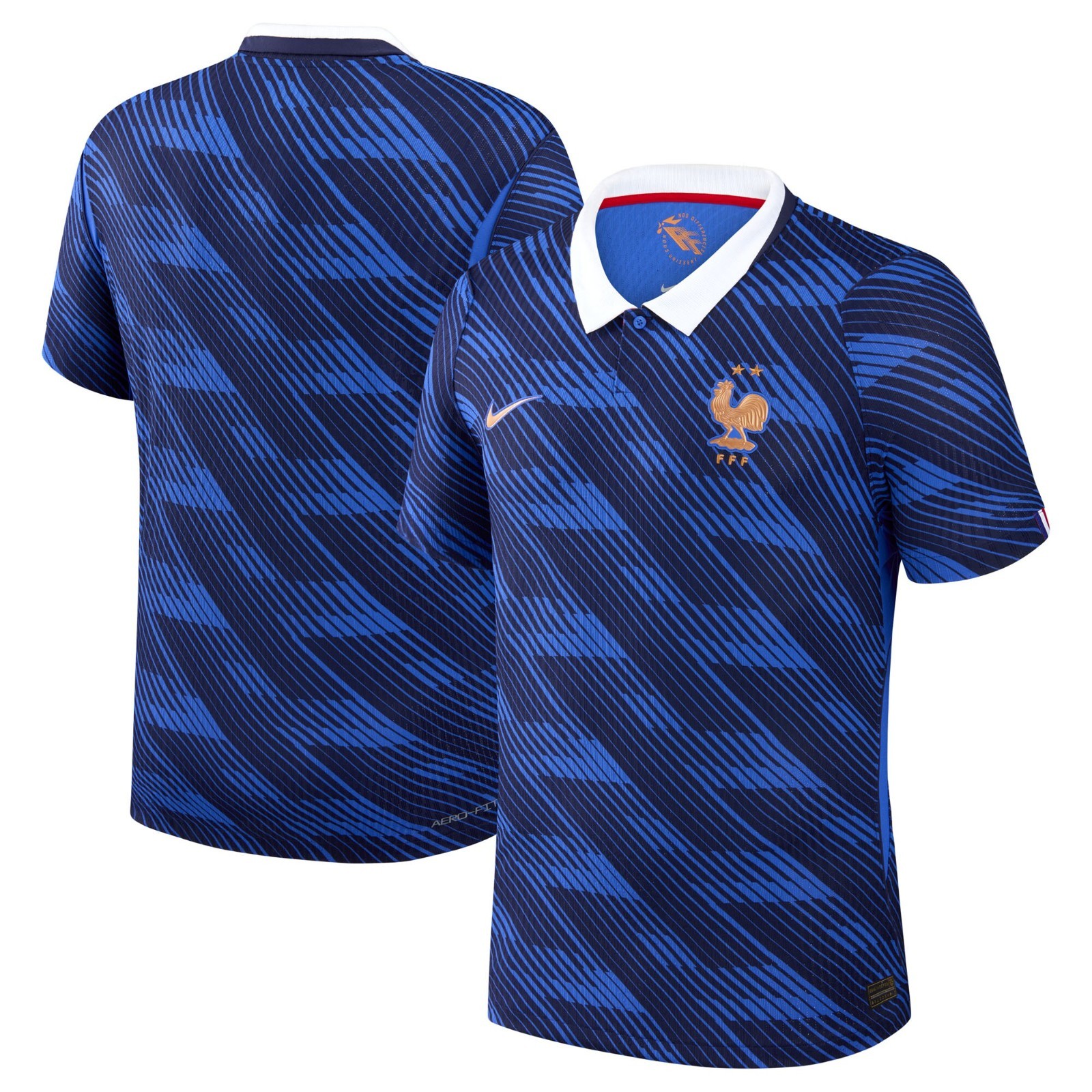France National Team Nike 2026 Home Match Authentic Jersey Blue Men’s M NWT