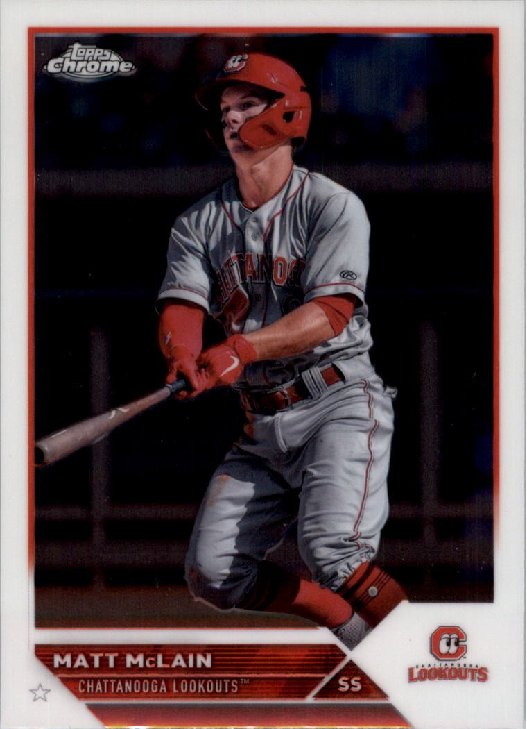 2023 Topps Pro Debut Chrome #PDC138 Matt McLain – BB