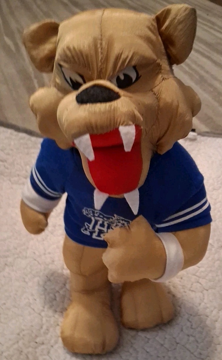 Vintage Kentucky Wildcats Stuffins Mascot Plush Football Basketball 1995