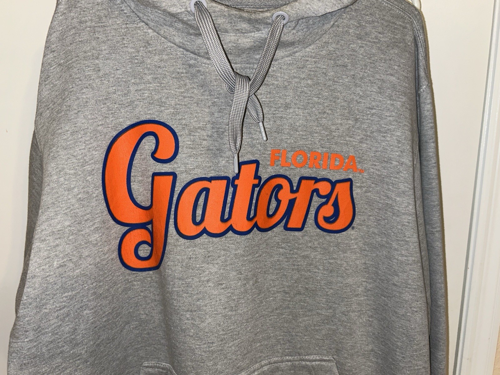 Vintage Florida Gators Hoodie Mens XL Gray Pullover Sweatshirt Champs Sports