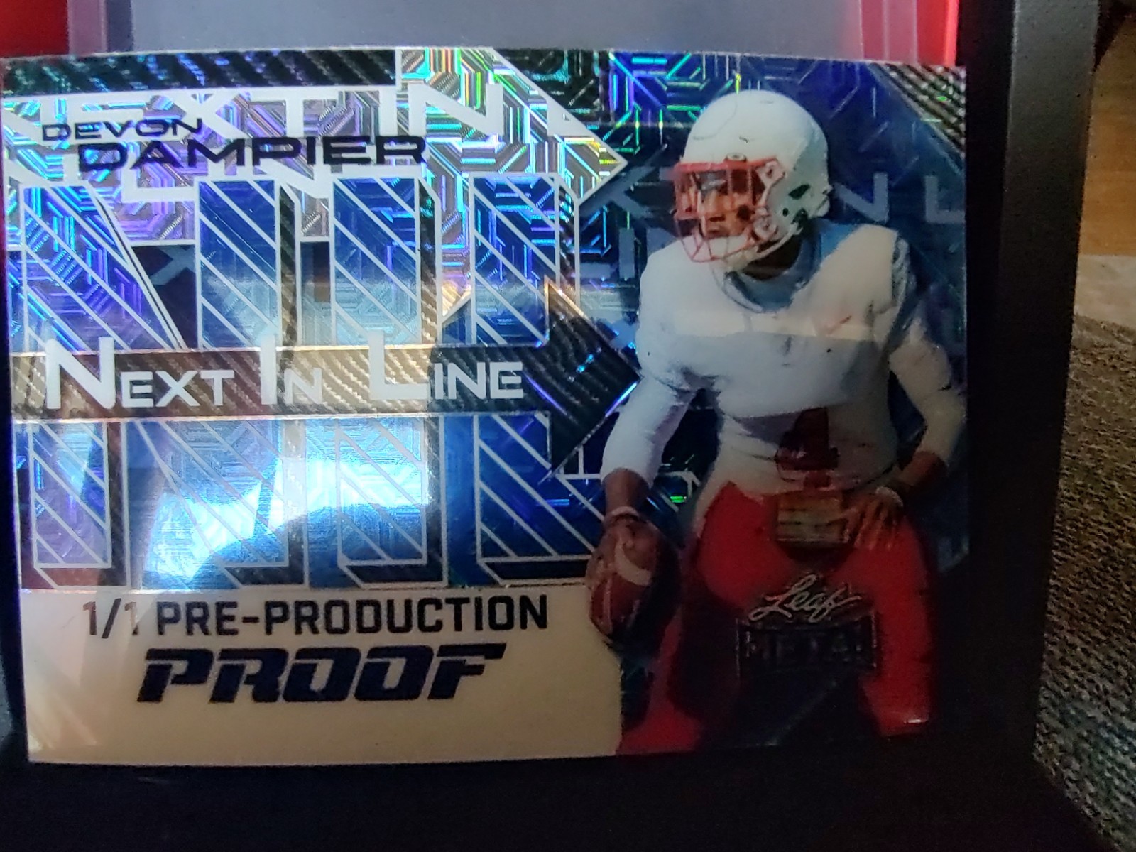 Leaf 2025 Leaf Metal Devon Dampier Next In Line Pre-Production Proof 1/1 #NL-DD1
