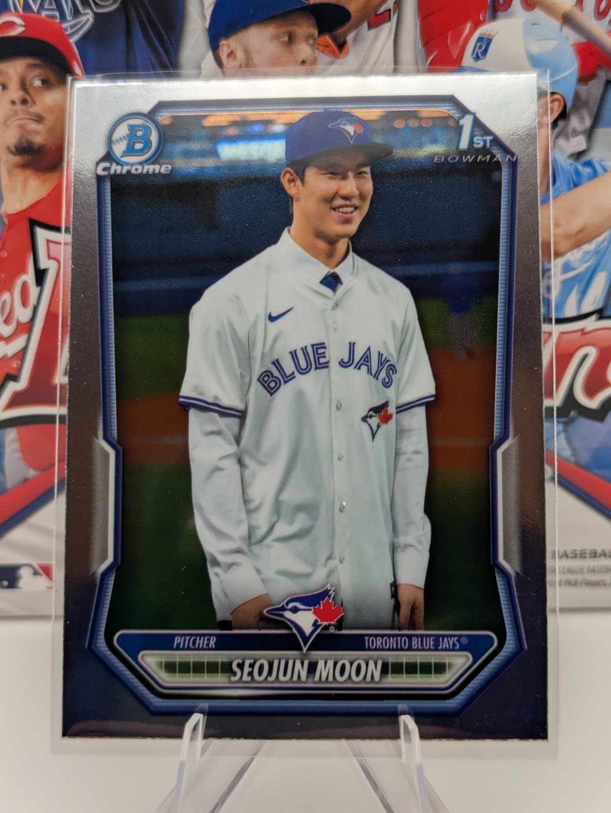 2026 Bowman CHROME Baseball Prospects BCP-127 Seojun Moon, Toronto Blue Jays