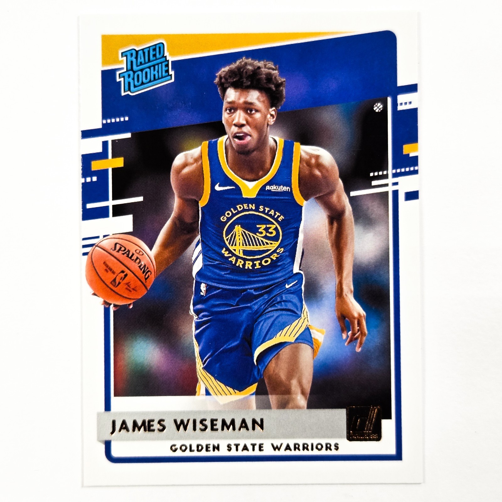 2020-21 Panini Donruss – Rated Rookies James Wiseman #226 (RC)